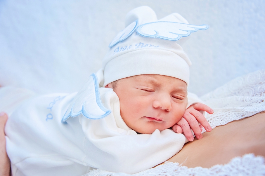 Florance Nightingale Hastanesi doğum fotoğrafları - Aras Berra Bebek uyuyor, hemi de mışıl mışıl :)